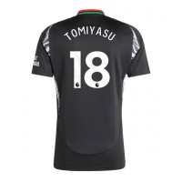 Dres Arsenal Takehiro Tomiyasu #18 Preč 2024-25 Krátky Rukáv